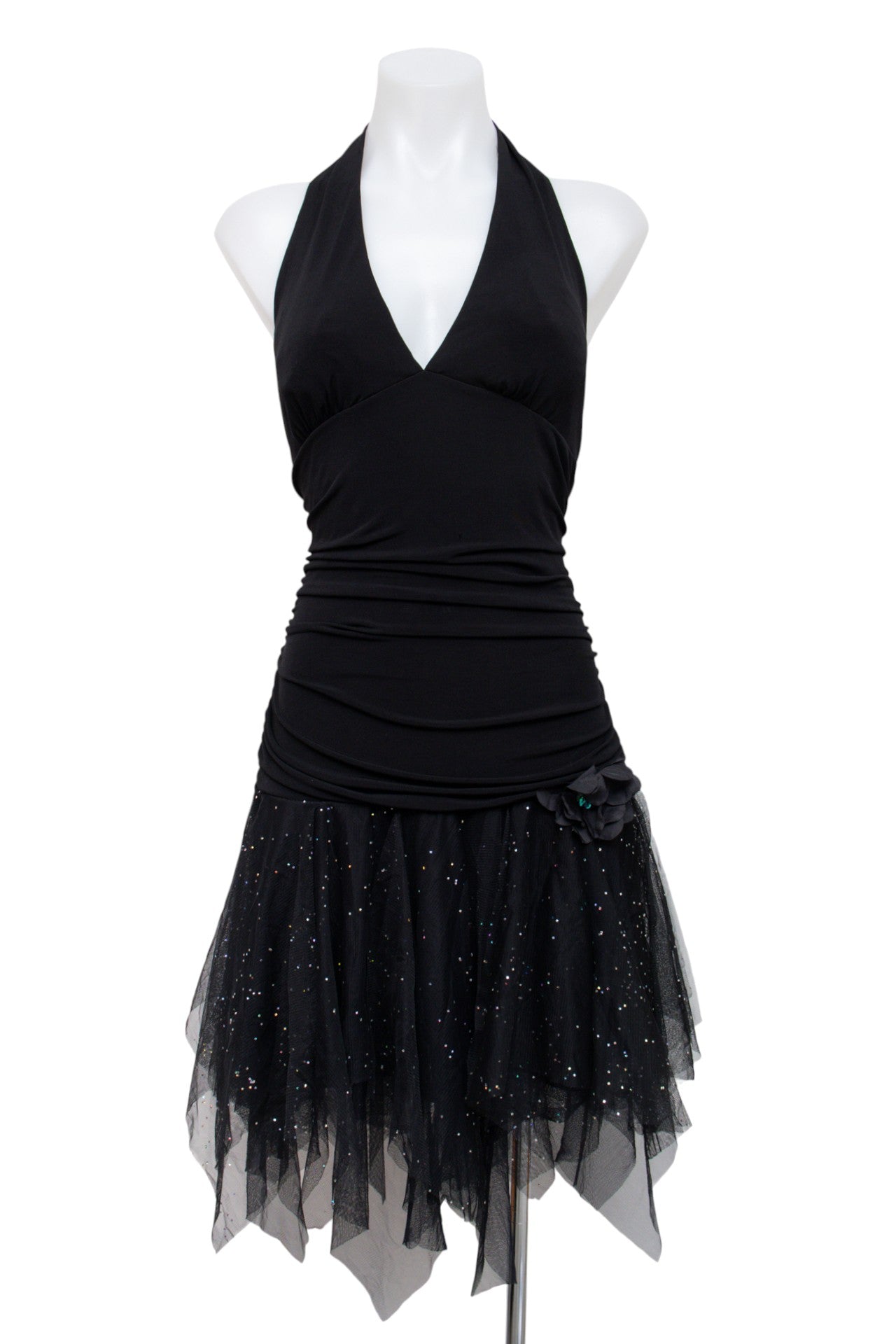 #162 Windsor Halter Top Black | c. 195 | Size 12