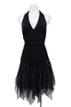 #162 Windsor Halter Top Black | c. 195 | Size 12