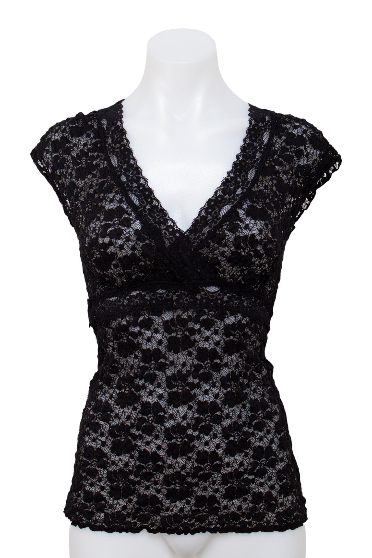 #035 White House Black Market Camisole Top Black | c. 201 | Size 8