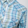#050 Roper Long Sleeve Blue | c. 209 | Size 10