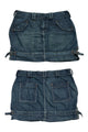 #177 Belted Mini Skirt Blue | c. 209 | Size 8