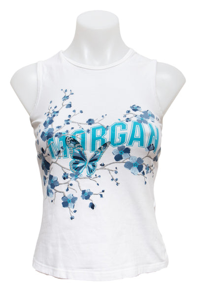 #13 Morgan Tank Top White | c. 190 | Size 8