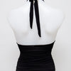 #010 Jennyfer Halter Top Black | c. 203 | Size 6