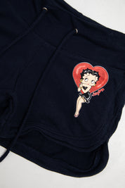 #183 Betty Boop Shorts Black | c. 211 | Size 6
