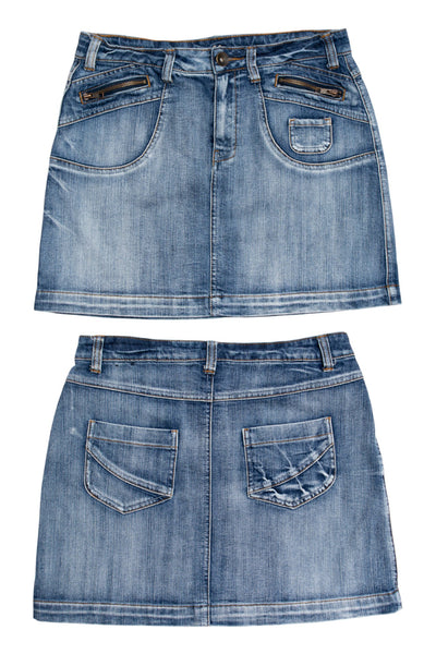 #195 l.a Lilues Skirt Blue | c. 194 | Size 10