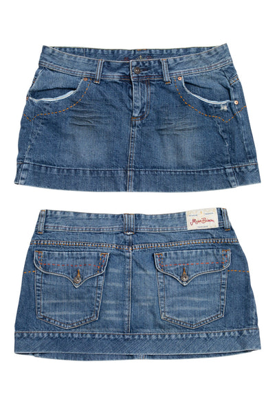 #154 Miss Bisou Mini Skirt Blue | c. 203 | Size 12