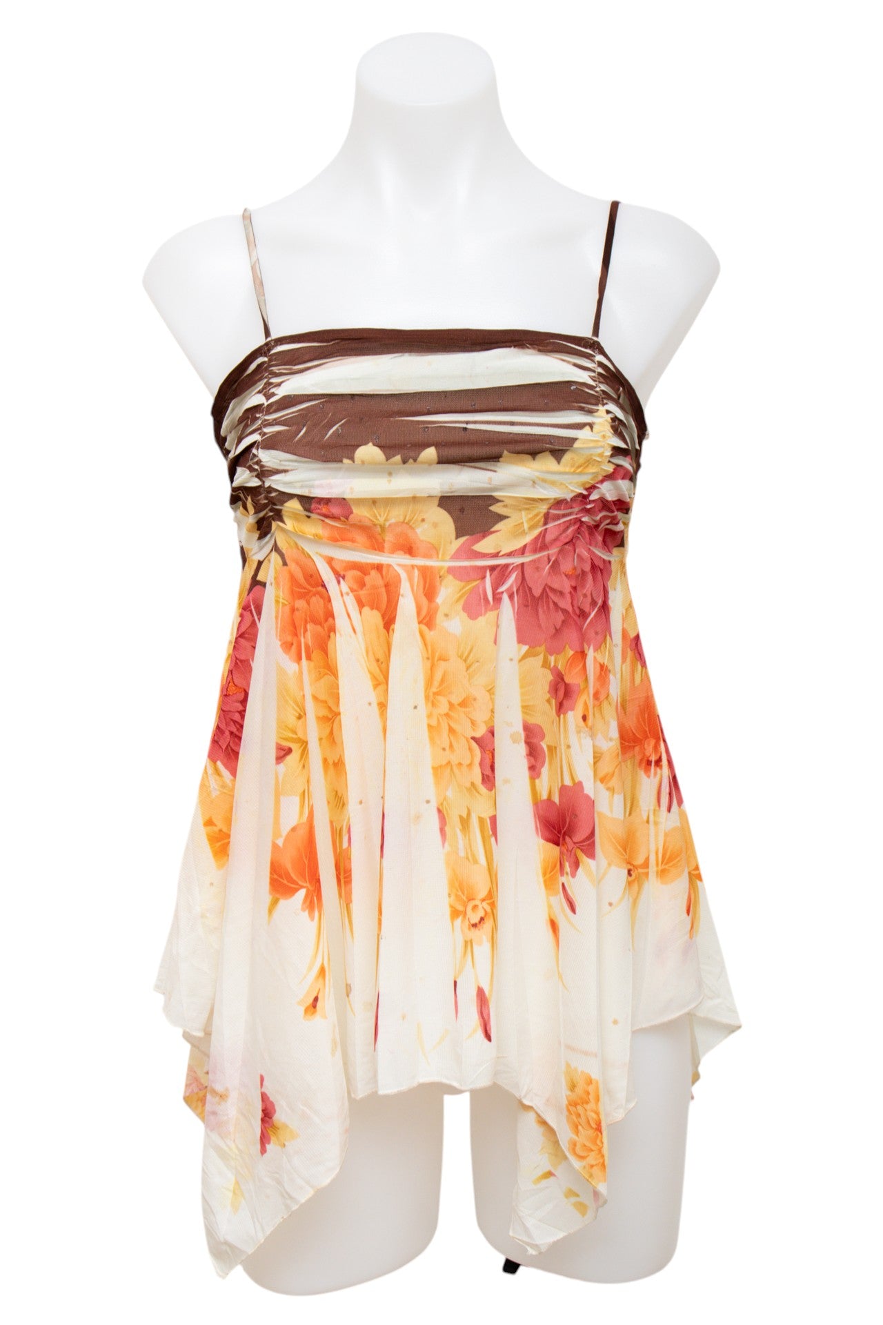 #96 M.k.m Mini Skirt White | c. 194 | Size 8