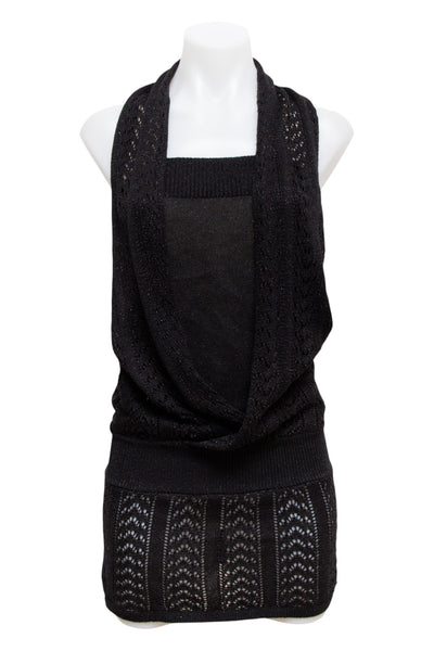 #21 On N'est Pas Des Anges Camisole Top Black | c. 190 | Size 8