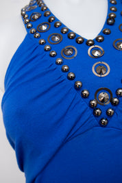 #159 Soleil Dress Blue | c. 212 | Size 12