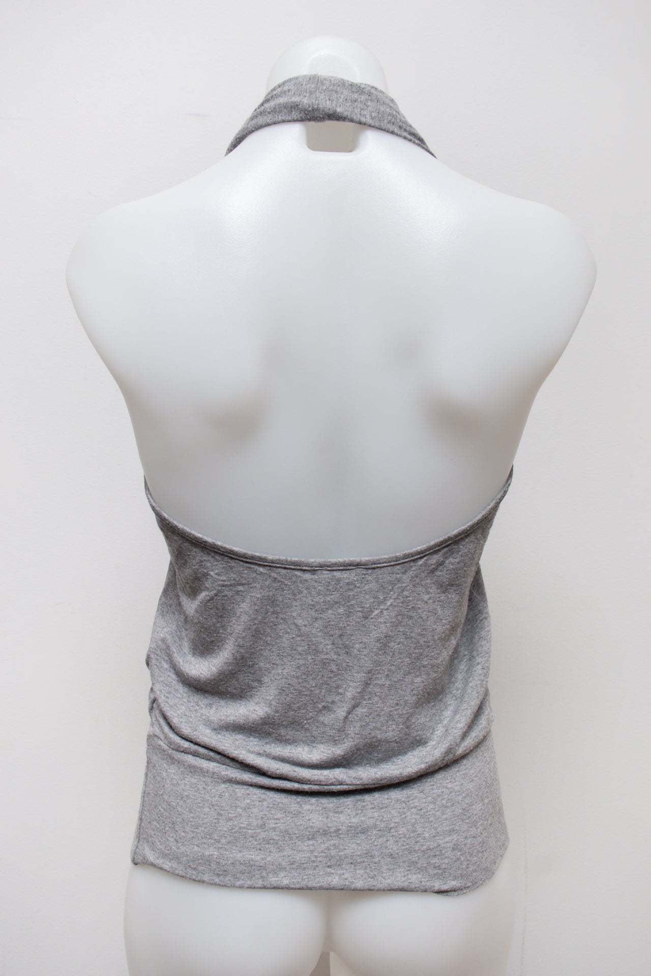 #75 Pinkie Halter Top Gray | c. 189 | Size 8