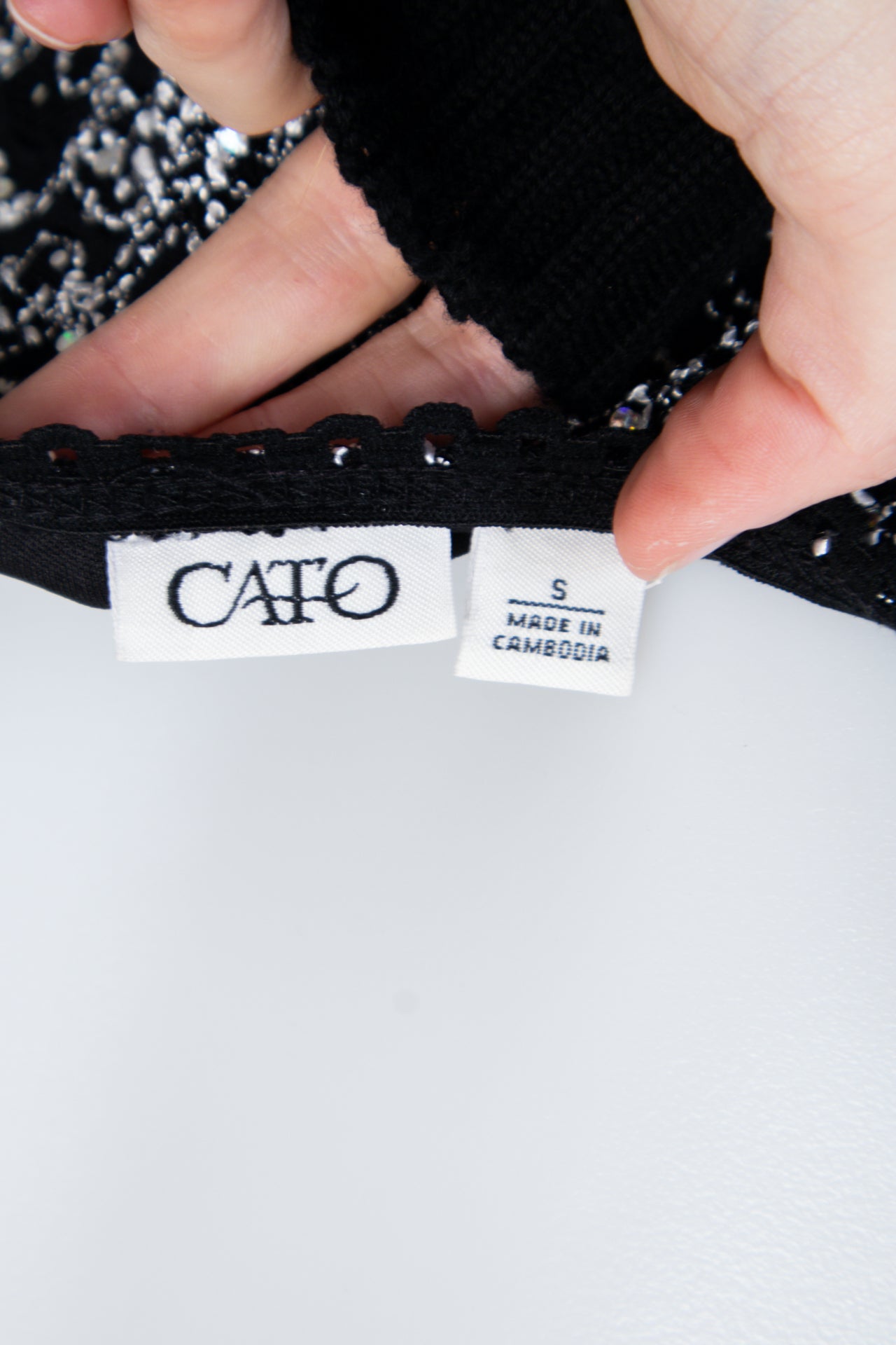 #049 Cato Camisole Top Black | c. 207 | Size 8