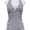#32 Reversible swim halter top White | c. 184 | Size 12