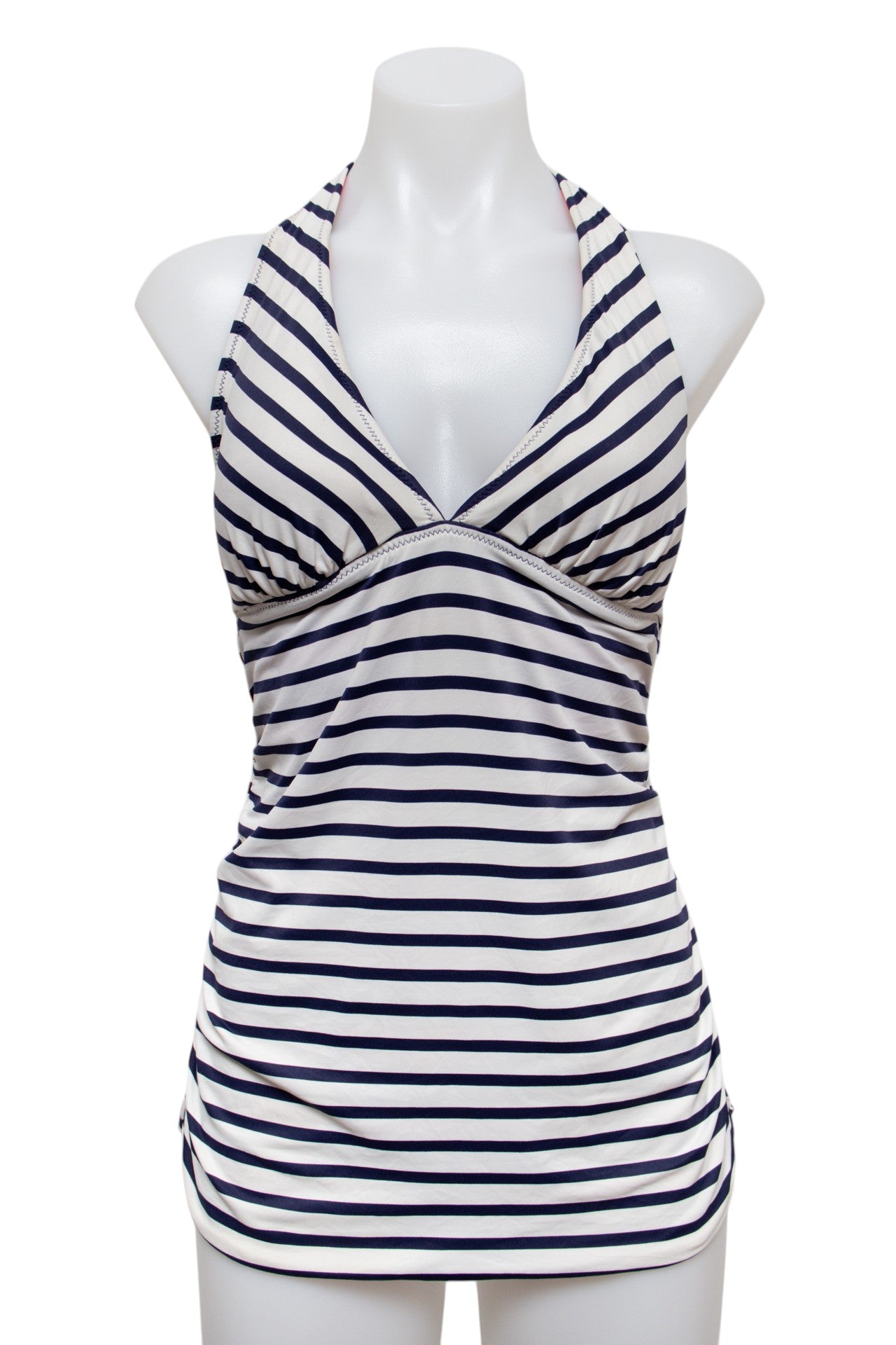 #32 Reversible swim halter top White | c. 184 | Size 12