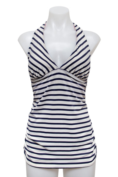 #32 Reversible swim halter top White | c. 184 | Size 12
