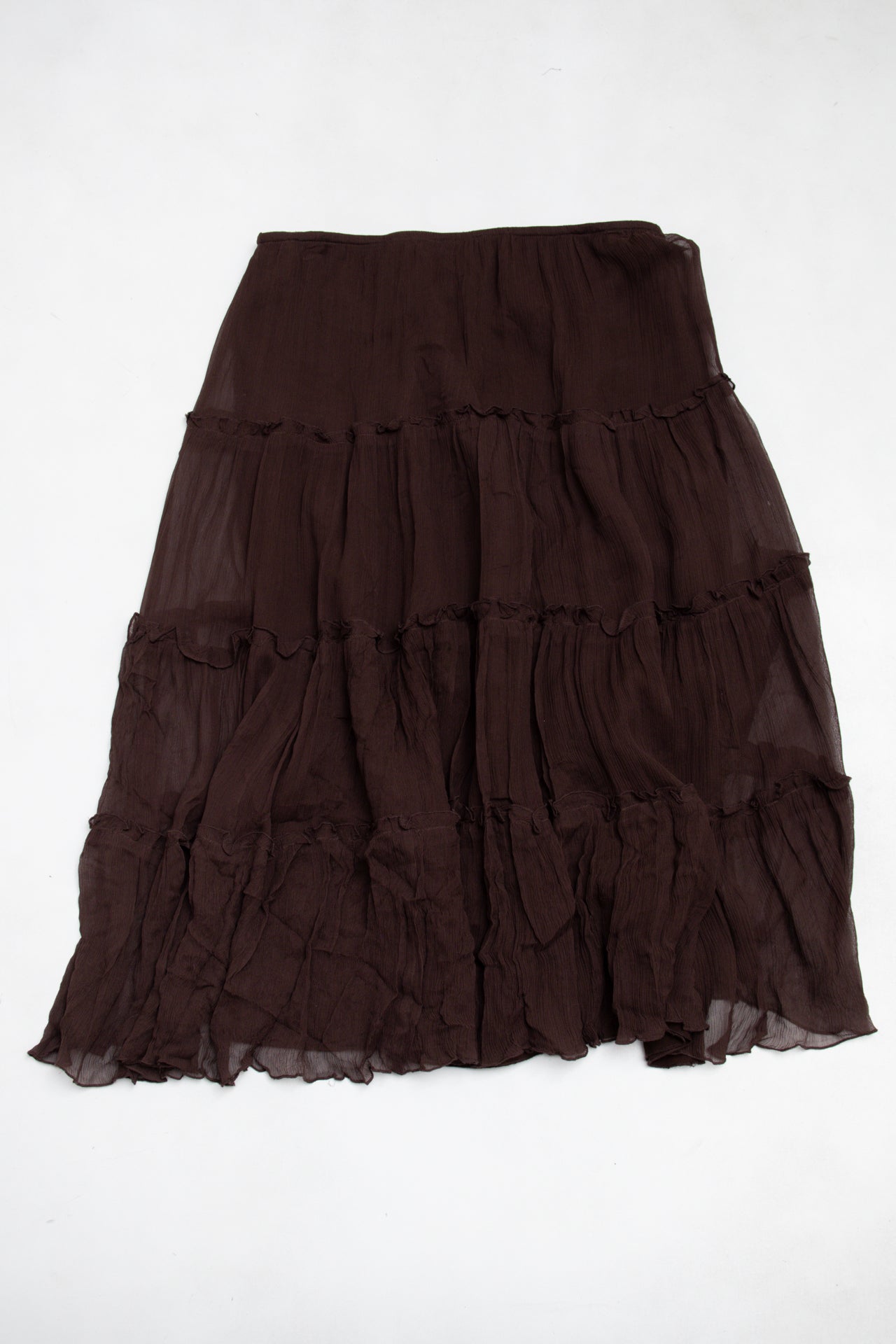 #175 Express Skirt Brown | c. 198 | Size 6