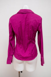 #062 Ann Taylor Petites Long Sleeve Pink | c. 213 | Size 6