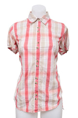#047 Columbia Short Sleeve Red | c. 209 | Size 8