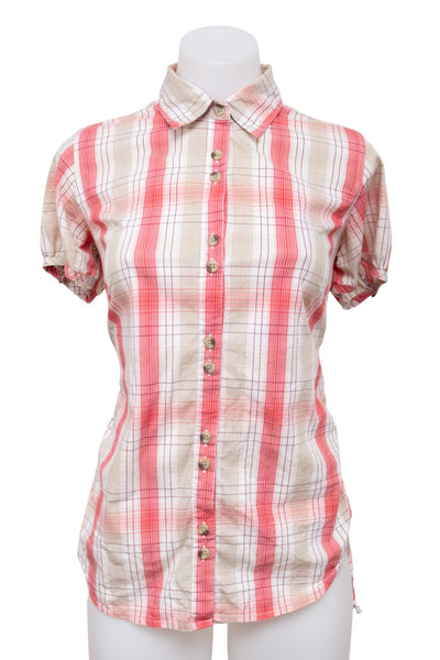 #047 Columbia Short Sleeve Red | c. 209 | Size 8