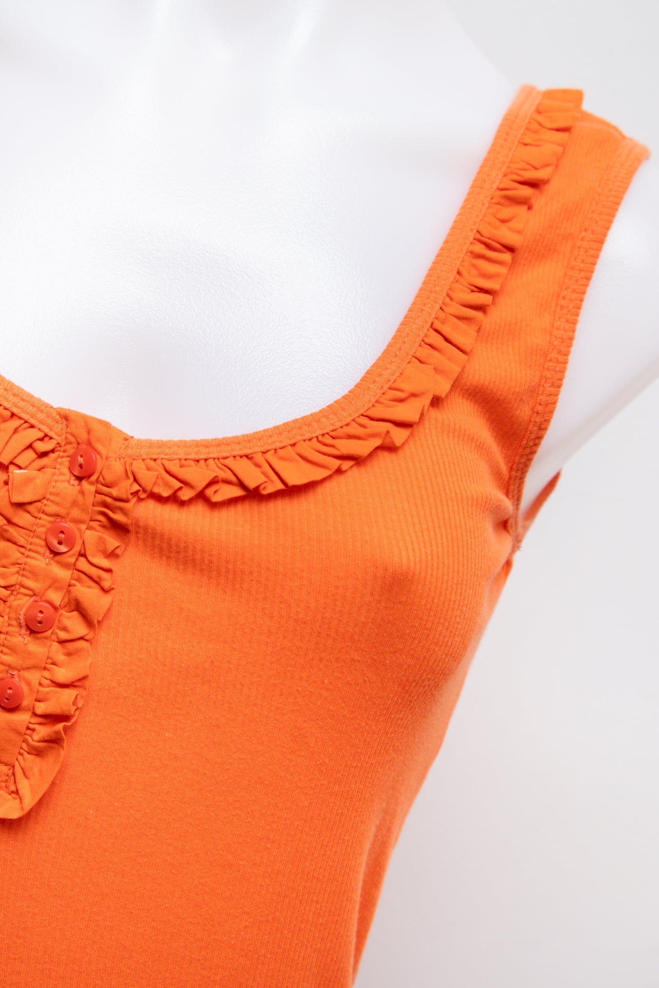 #23 Clockhouse Tank Top Orange | c. 192 | Size 10