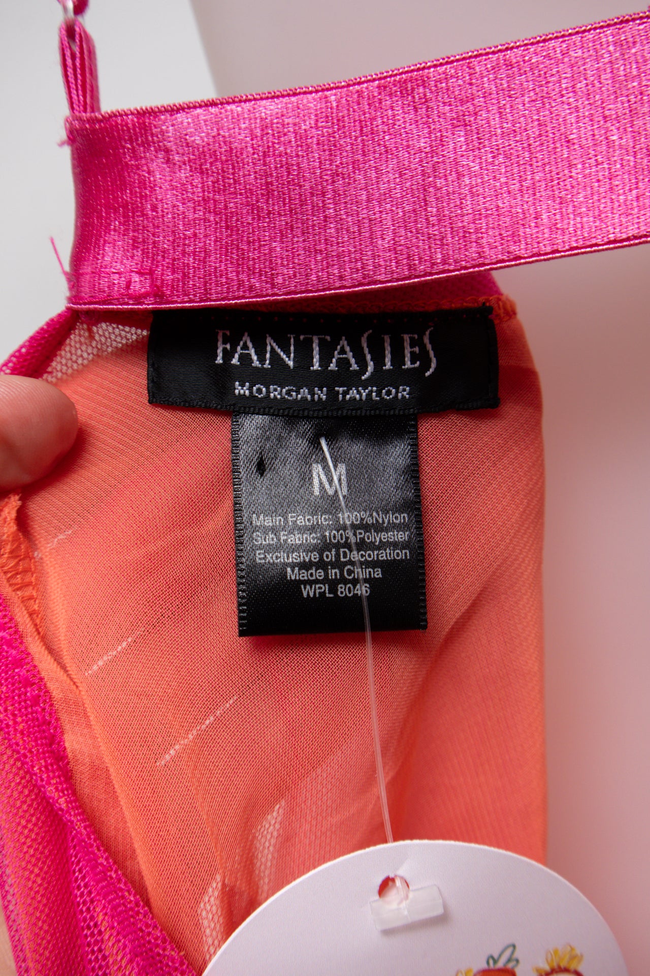 #40 Fantasies By Morgan Taylor Camisole Pink | c. 181 | Size 10
