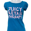 #52 Juicy Couture (label Text Visible: “juicy Couture”) T-shirt Blue | c. 195 | Size 8/10