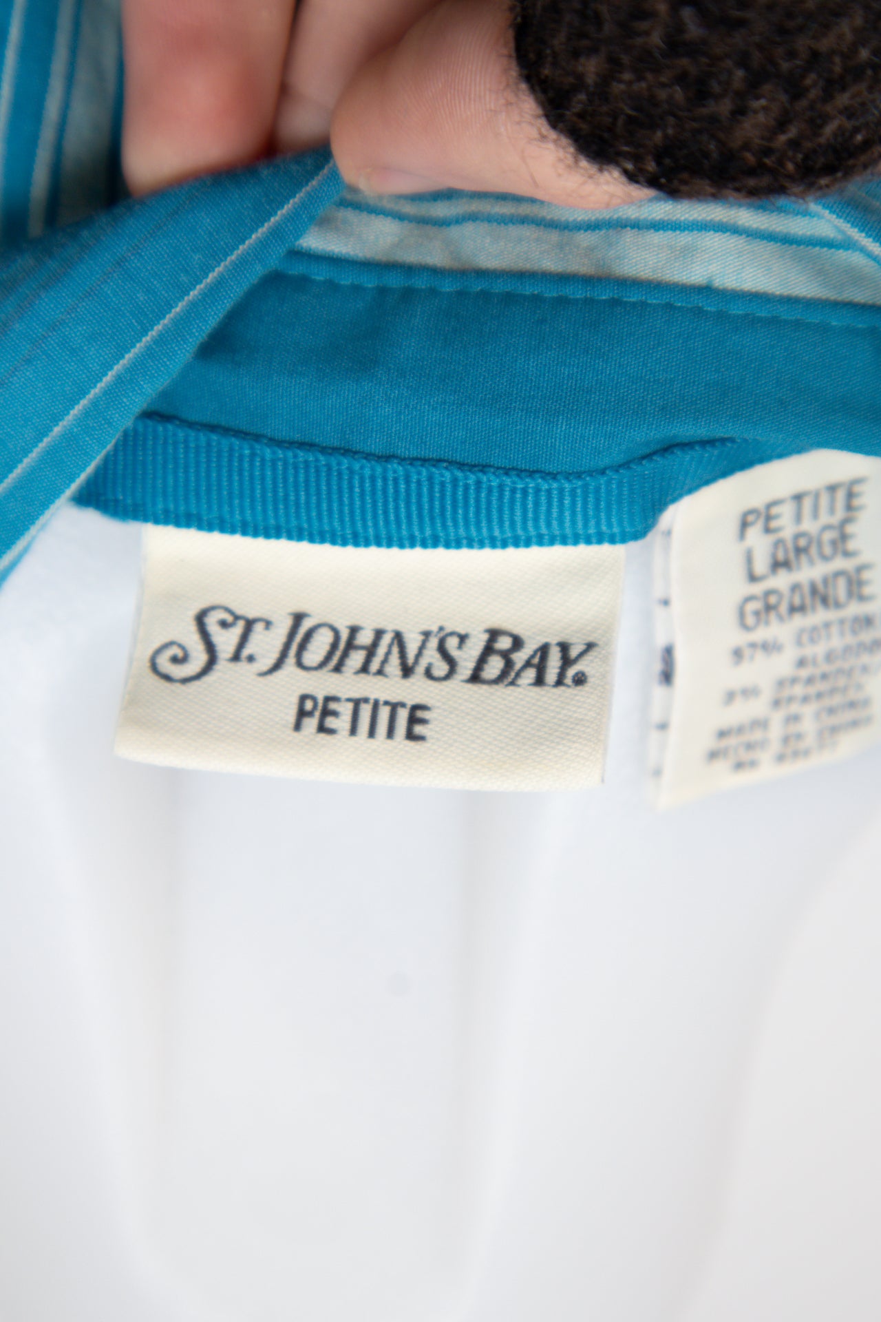 #051 St. John's Bay T-shirt Blue | c. | Size 12