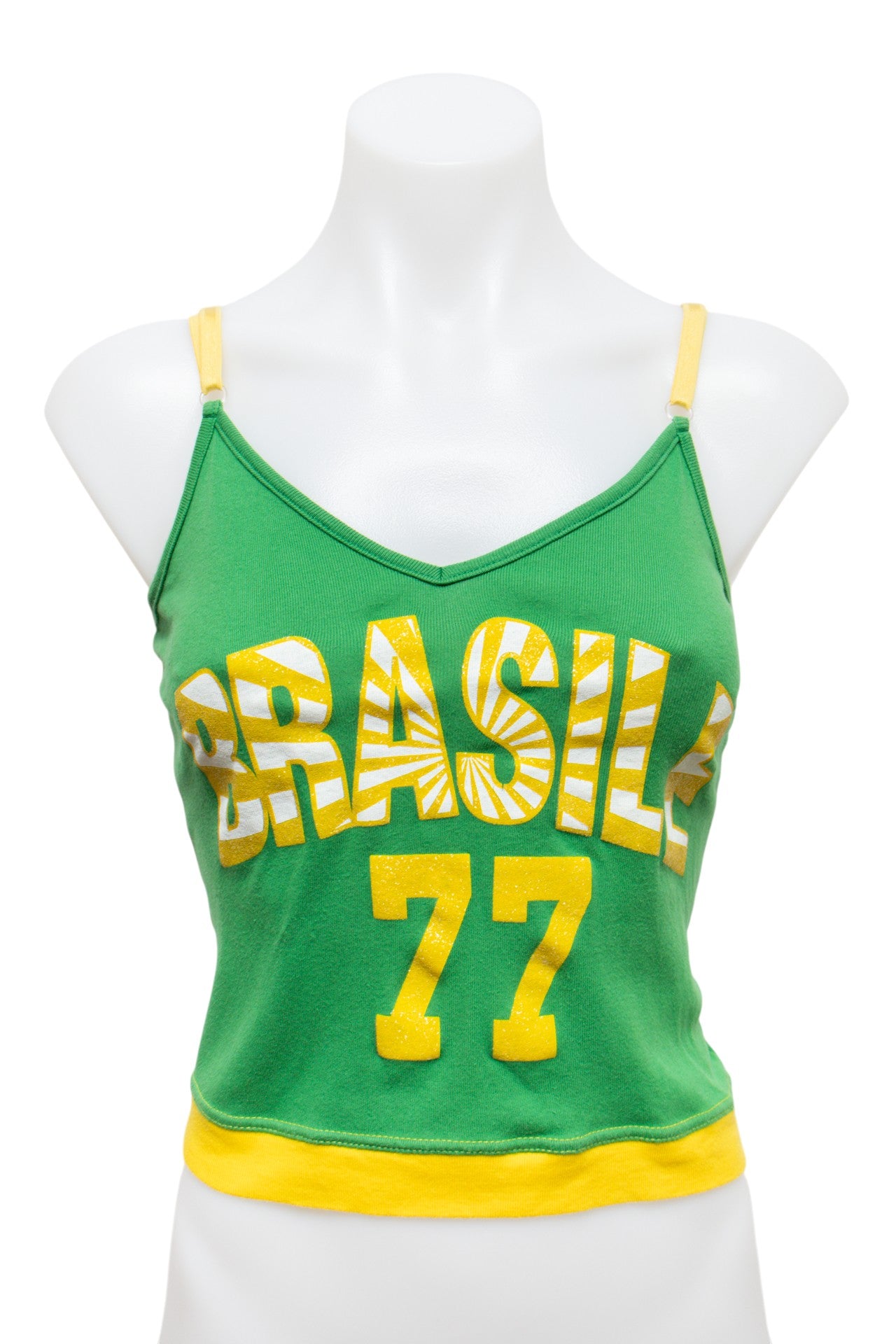 #93 Zhebou Cami Top Green | c. 188 | Size 8