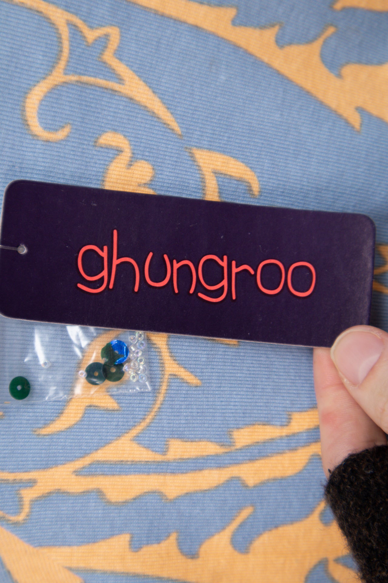 #052 Ghungroo T-shirt Blue | c. 201 | Size 8
