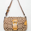 #166 Coach Shoulder Bag Brown | c. 206 | Size