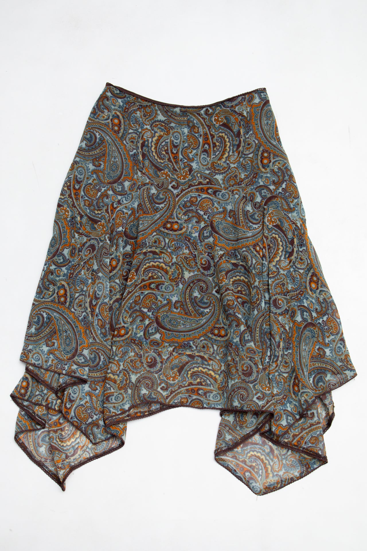 #098 Newport News Long Skirt Blue | c. 213 | Size 6