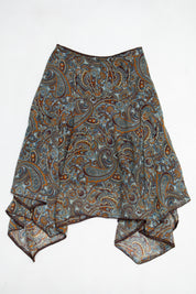 #098 Newport News Long Skirt Blue | c. 213 | Size 6