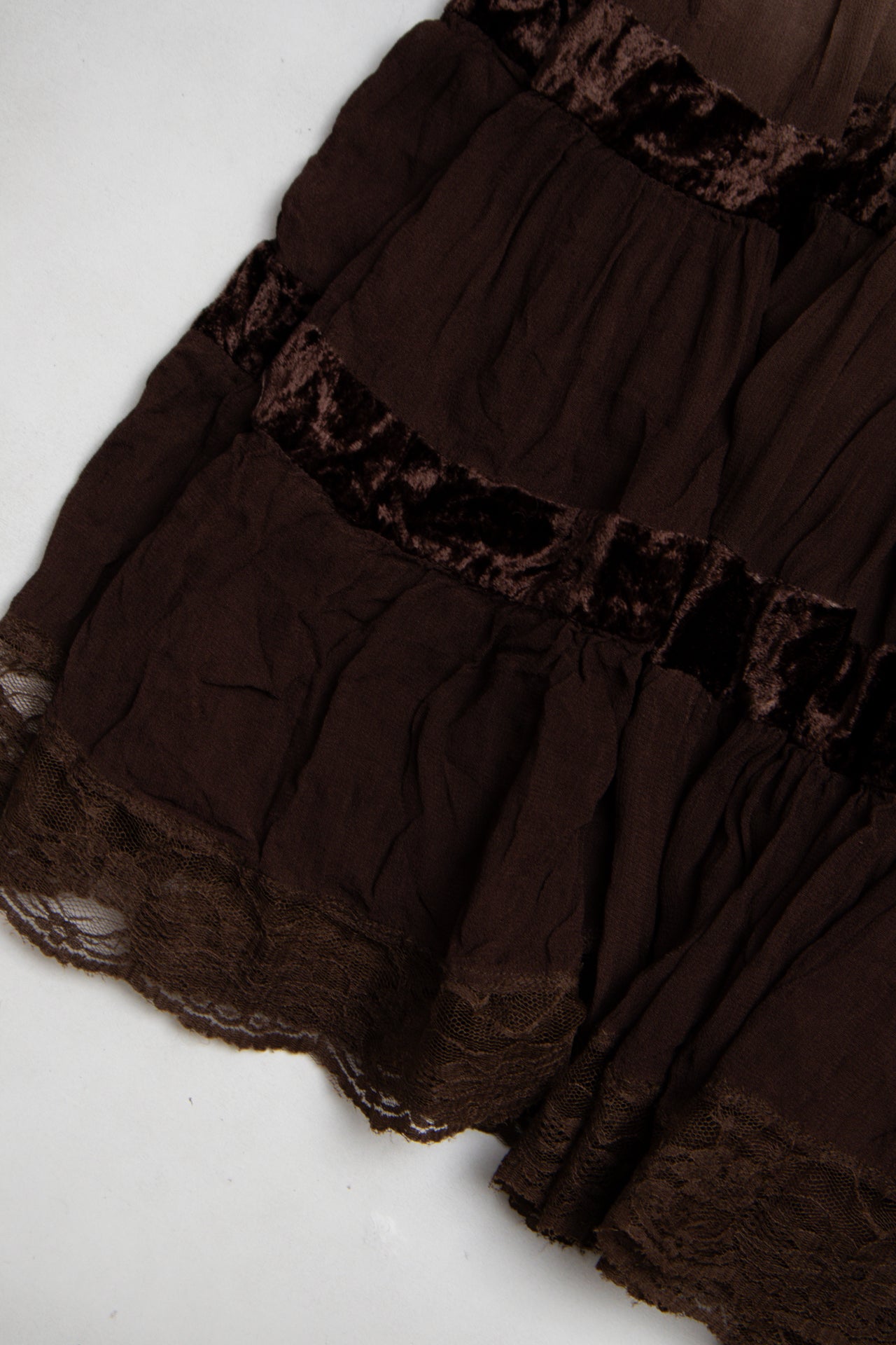 #160 Kaktus Skirt Brown | c. 197 | Size 10