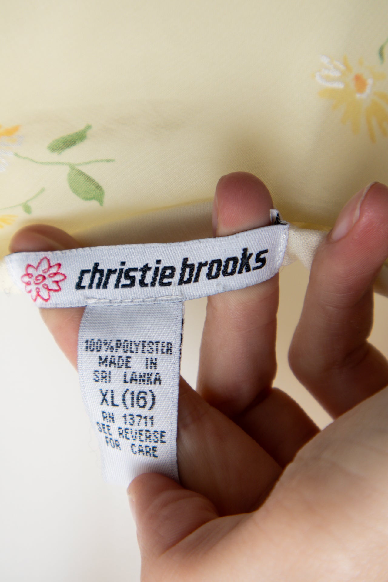 #100 Christie Brooks Dress Yellow | c. 193 | Size 8