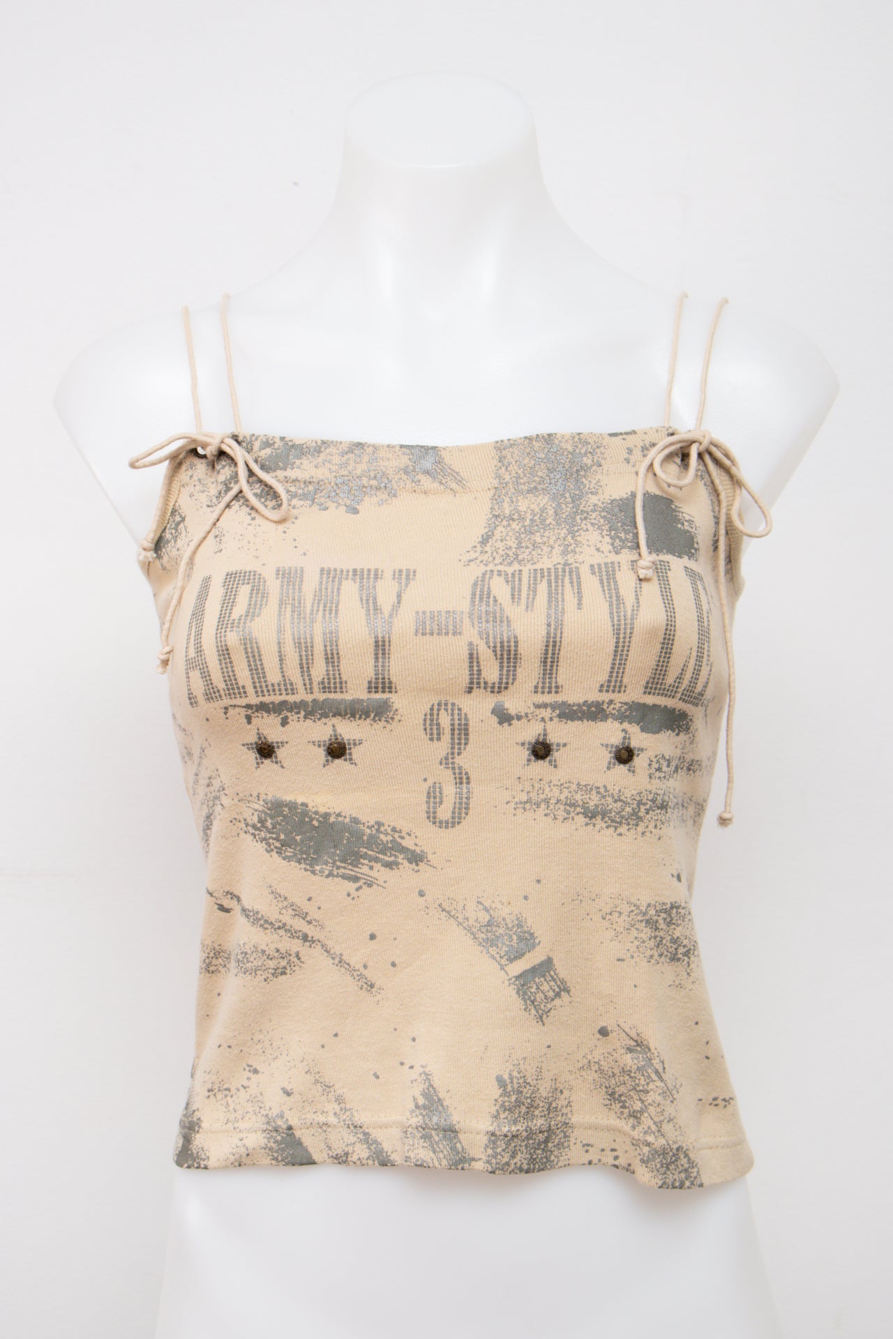 #027 Tribu Mod Cami Top Beige | c. 201 | Size 10