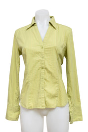 #050 Maurices Long Sleeve Yellow | c. 213 | Size 8