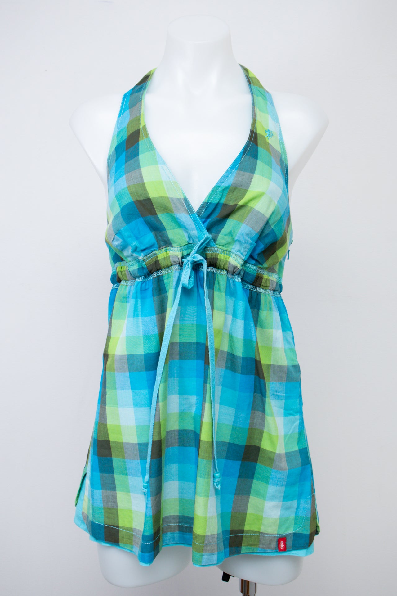 #030 Edc Halter Top Blue | c. 200 | Size 8/10