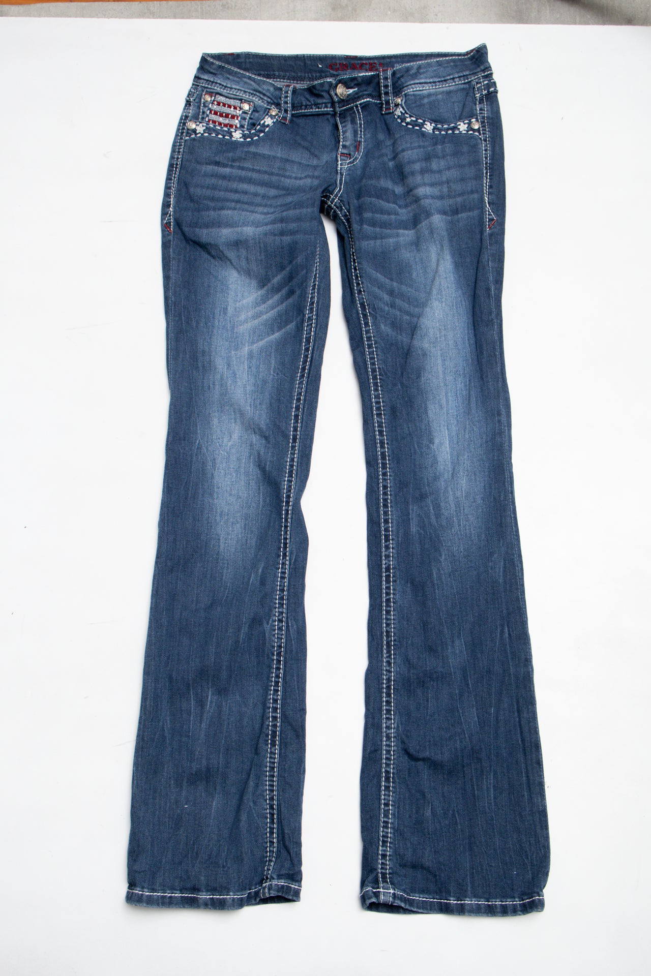 #110 Grace Jeans Blue | c. 212 | Size 8/10