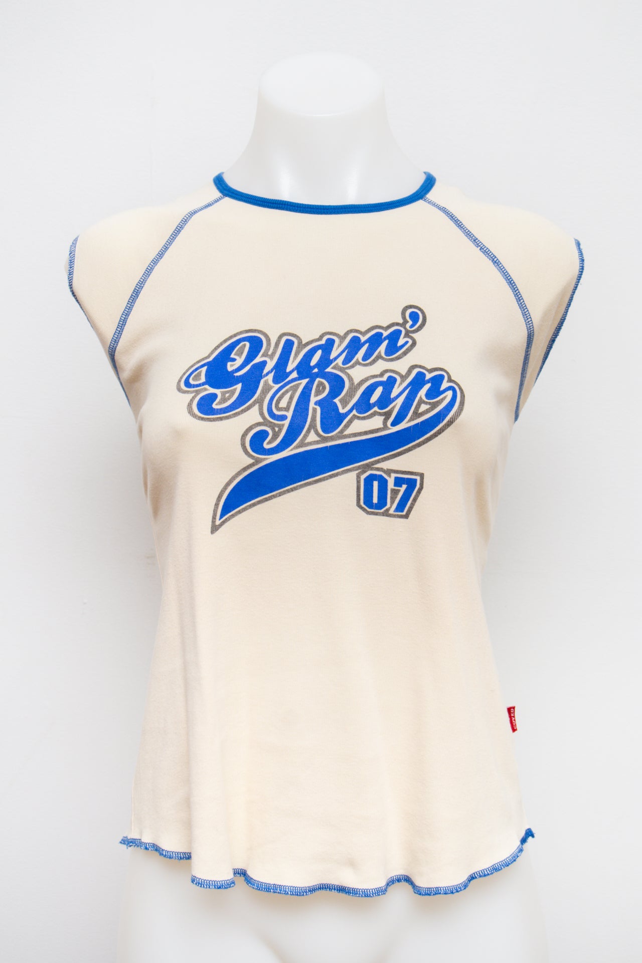 #73 Cover Tank Top White | c. 193 | Size 12