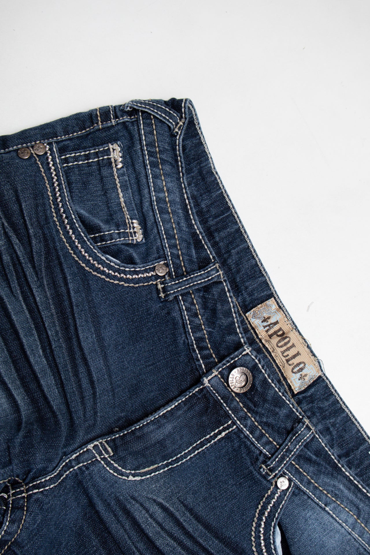 #193 Apollo Denim Shorts Blue | c. 194 | Size 8