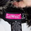 #149 Saywhat T-shirt Black | c. | Size 10
