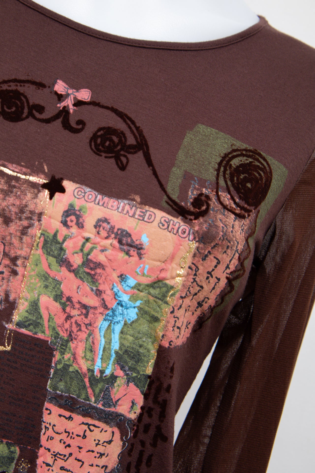 #075 Twenty One T-shirt Brown | c. 202 | Size 10