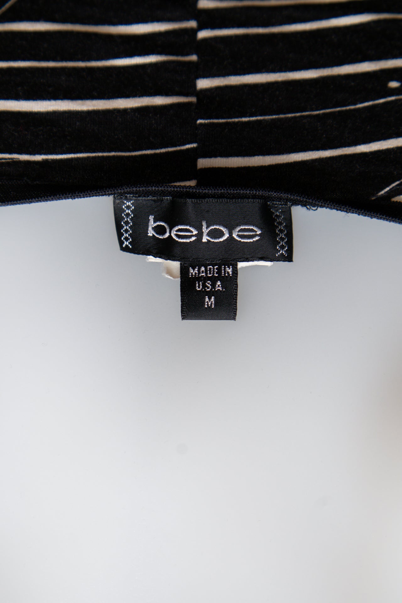 #43 Bebe Halter Top Black | c. 190 | Size 10