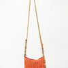 #176 Beaded Cappeli Shoulder Bag Orange | c. 180