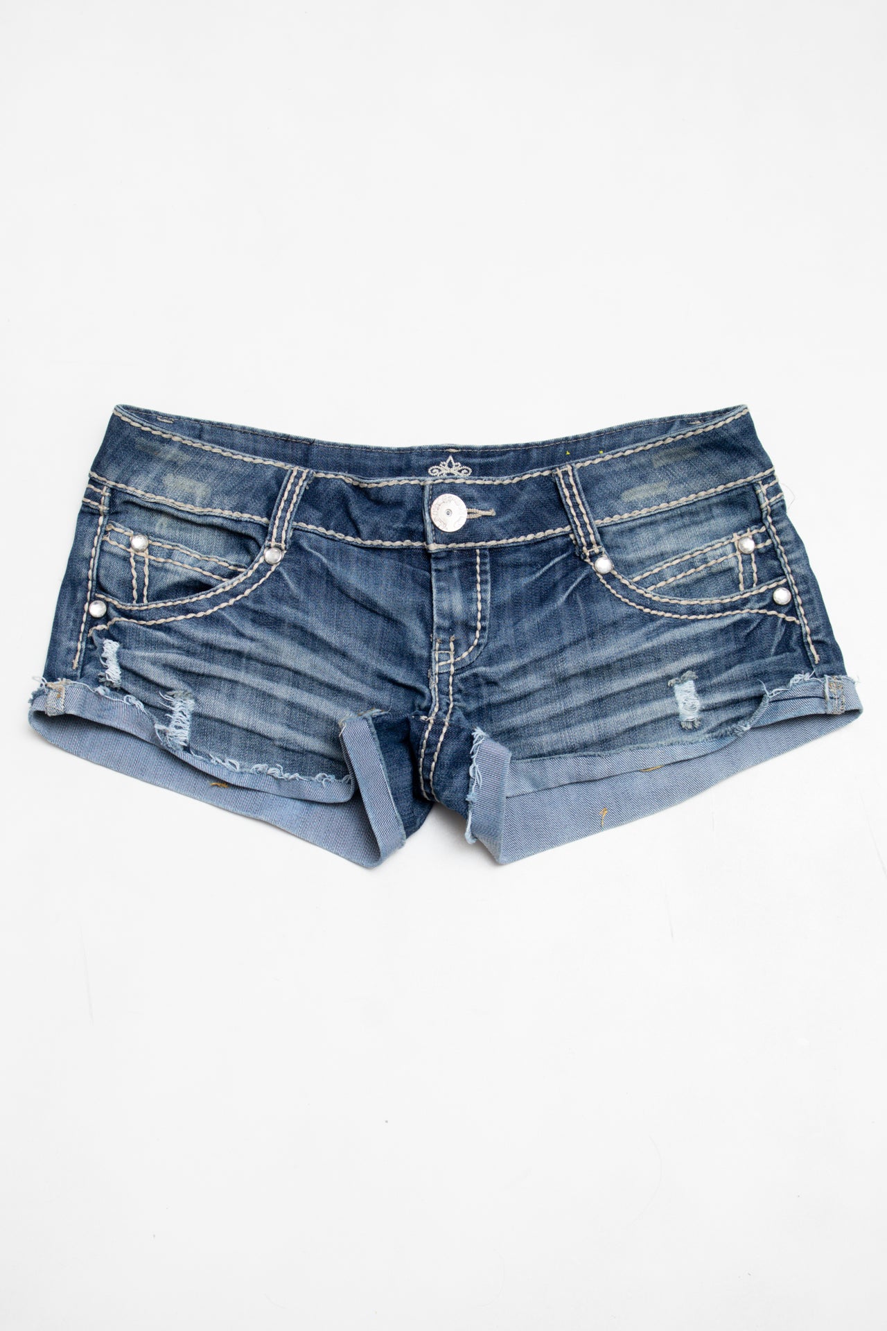 #077 Almost Famous Shorts Blue | c. 203 | Size 12