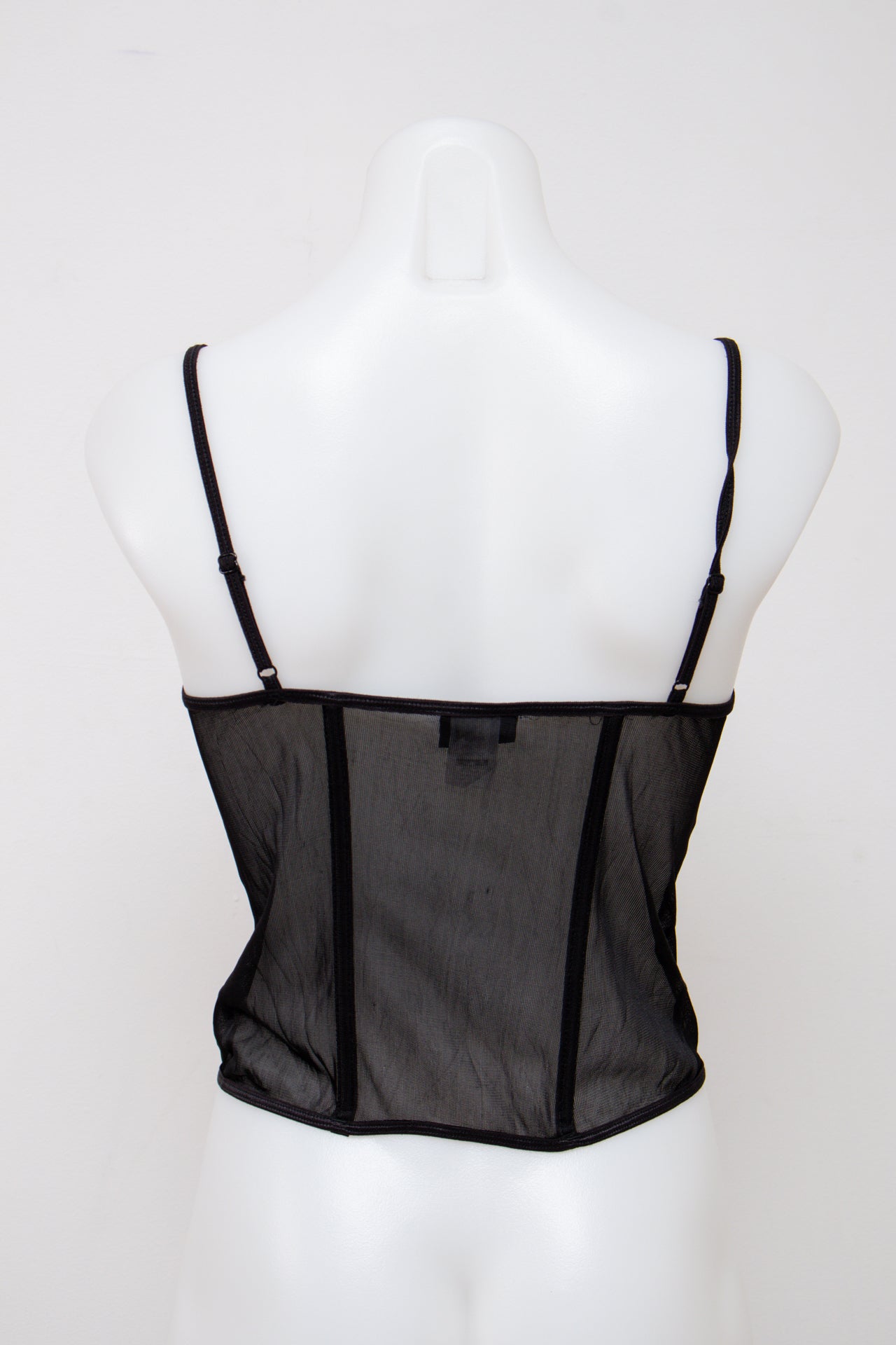 #036 Dreamgirl Cami Black | c. | Size Apporx 10/8C