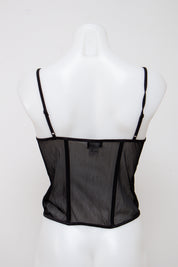 #036 Dreamgirl Cami Black | c. | Size Apporx 10/8C