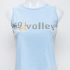 #64 big valley Tank Top Blue | c. 196 | Size 10