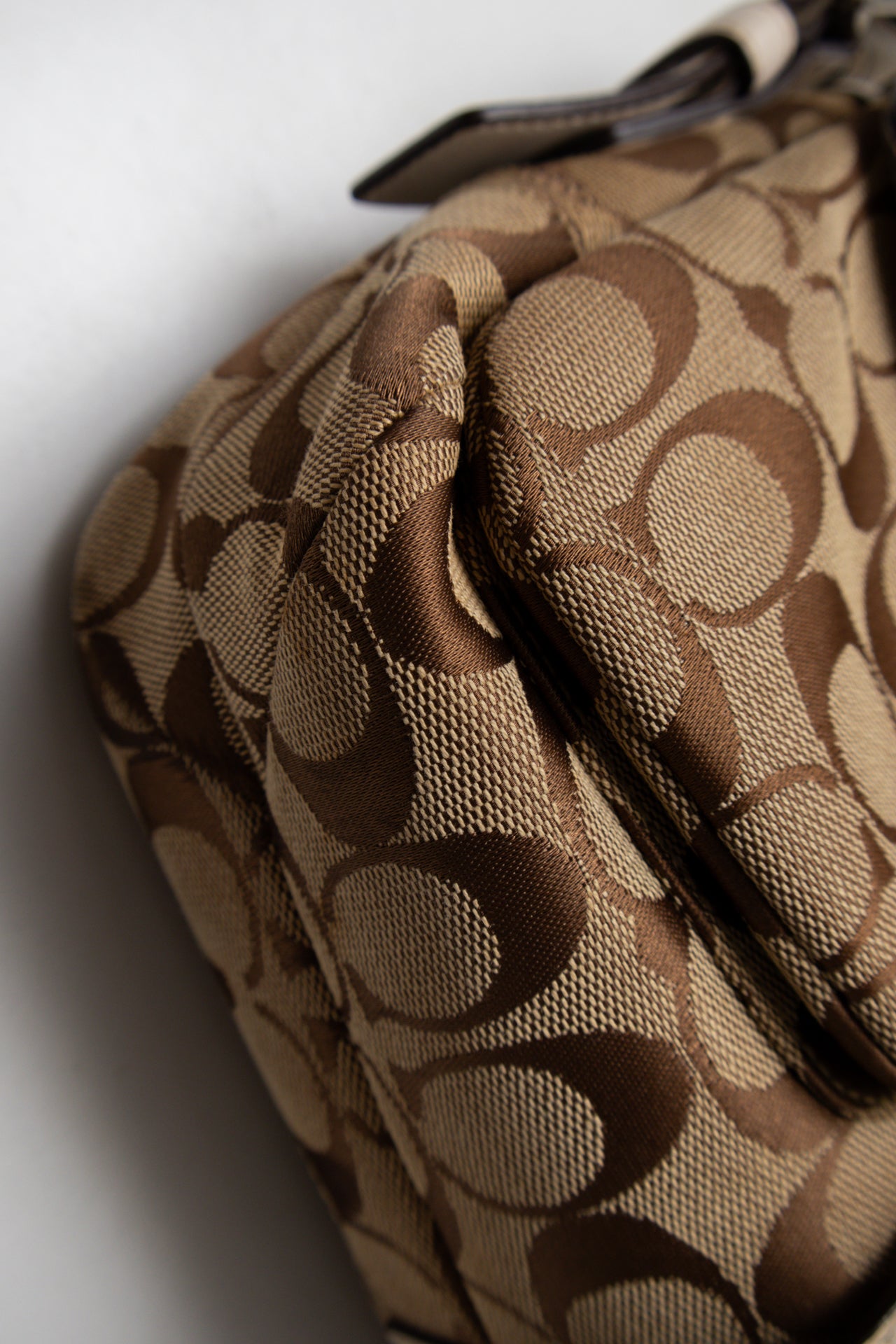 #192 Coach Shoulder Bag Brown | c. 196 | Size