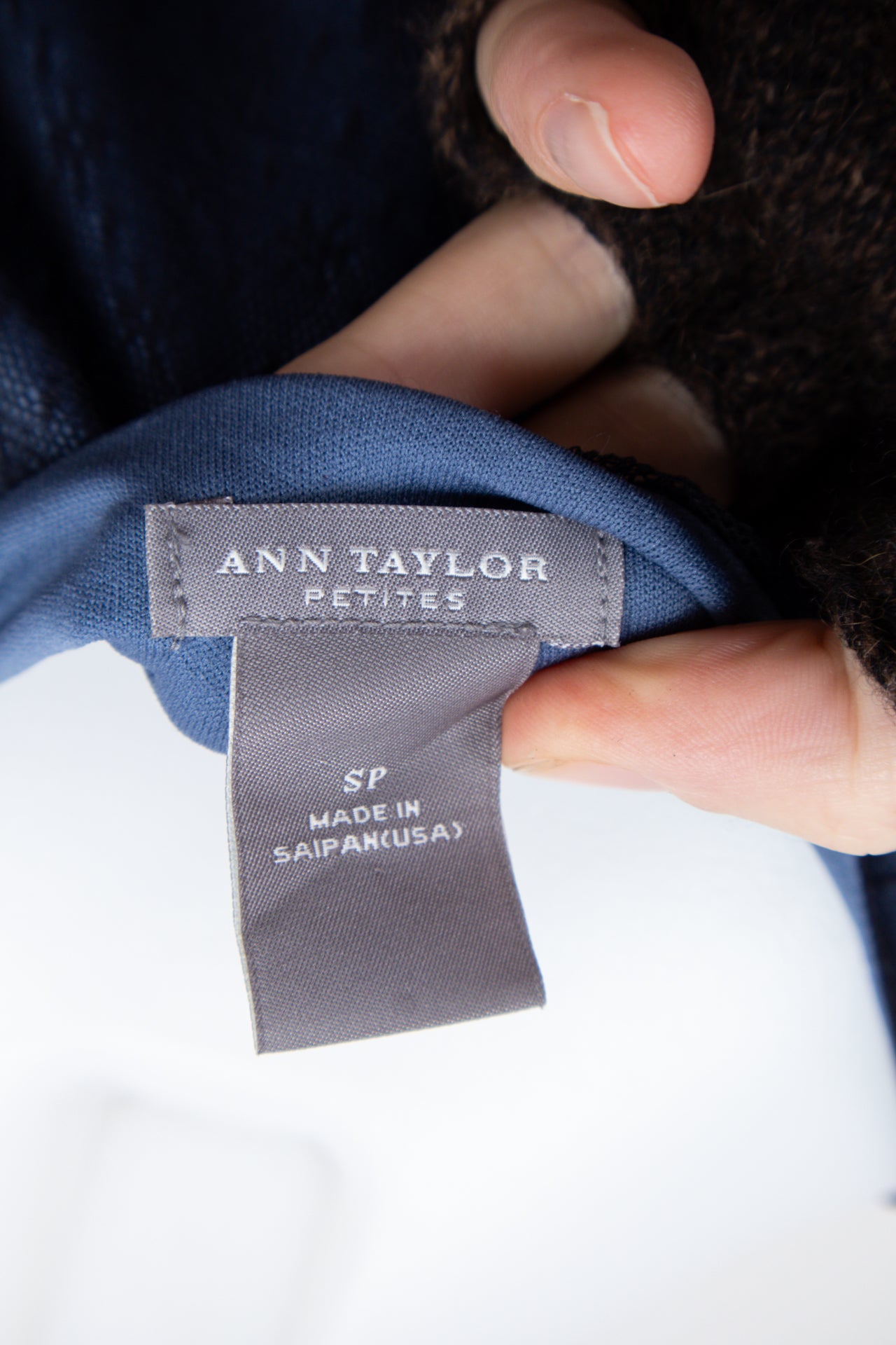 #93 Ann Taylor Petites Tank Top Navy | c. 198 | Size 8