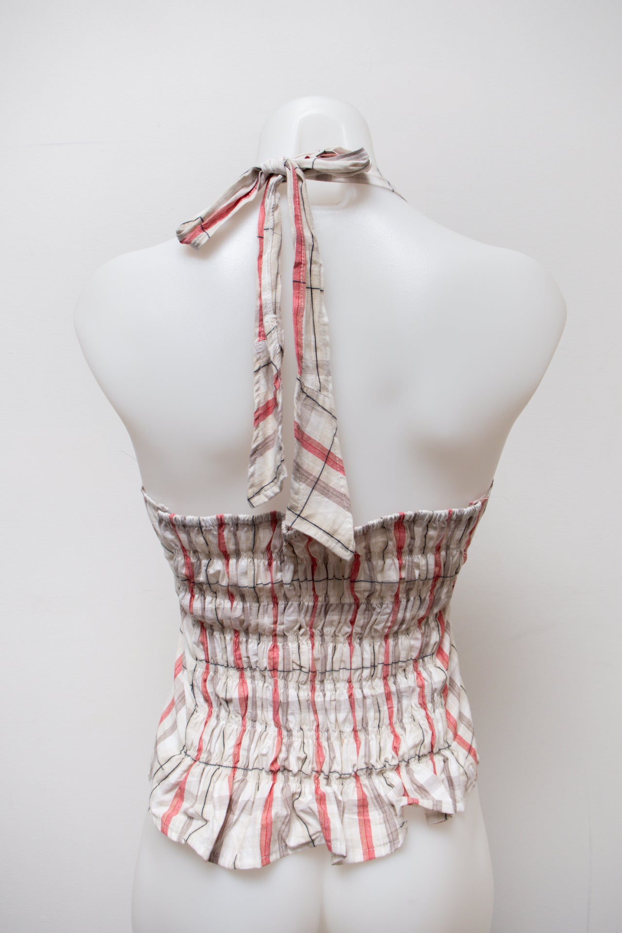 #62 Preloved Charlies Halter Top Beige | c. 190 | Size 12/14